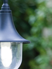 Sospensione E27  linea zoe  nero