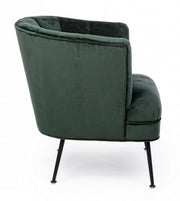 Poltrona verde stile design