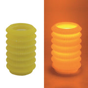 Led candle lantern yellow fountain cmø13,5h20