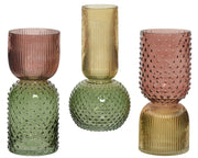 Vaso in vetro trasparente spray