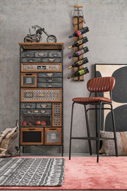 Tappeto in viscosa stile etnico Rosso Corallo BELIZE 160x230 cm