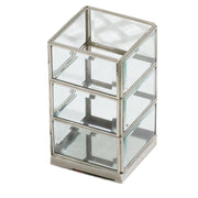 Portacandele silver cm10x10h17