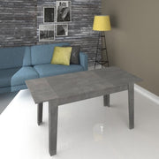 Tavolo in legno Allungabile Cemento 140-180x80 cm TOLMEN EFFEZ
