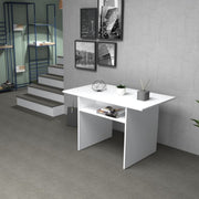 Tavolo consolle ripiegabile Bianco Larice IKEBANA 120x40x h76 cm EFFEZ