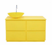 Mobile Bagno Margherita Giallo