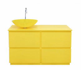 Mobile Bagno Margherita Giallo