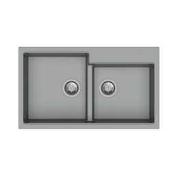 Tip Toe N200 Lavello 2 vasche croma EFFEZ