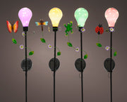 Picchetto solare leggero in plastica fisso