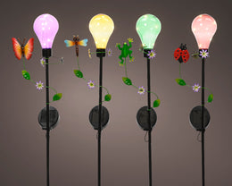 Picchetto solare leggero in plastica fisso