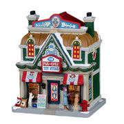 Lemax The Fur-Ever Toy Store - Il negozio di giocattoli Fur-Ever per villaggio di Natale