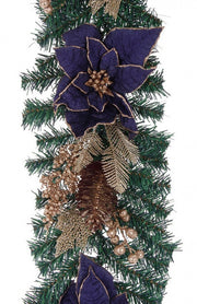 4x Boa  Eleonor Poinsettia Blu