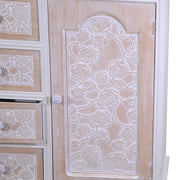 Vaso casetta uccellino grande dc-1026 cm. 13 x 13 h 43