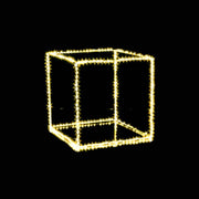 Cubo luminoso con microled classic  cm 45 x 45