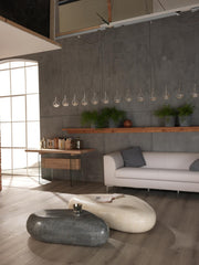 Tavolini moderno pietra beige cm 7 123 x h 27