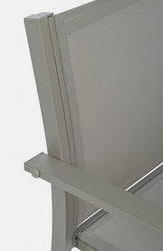 Set giardino da 3 salotto metallo tortora Auri