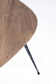 Set 3 tavolino boscage in legno stile industriale