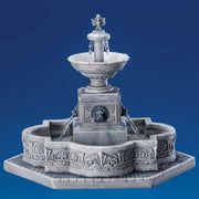 Lemax Modular Plaza-Fountain - Plaza-Fontana Modulare Gioco invernale decorazione per villaggio Natale