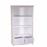 Mobile lubecca libreria 3 piani+2 cassetti cm 72x37h130