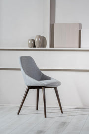 4x Sedia in Tessuto - 58cm x 49cm x 85cm