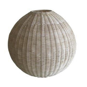 Natural rattan sphere chandelier cmø37h37