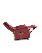 Poltrona a 2 motori Rosso 75 cm x 82 cm H. 110 cm
