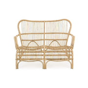 Divano per esterno in rattan due posti CLARITA 119x83x h87 cm