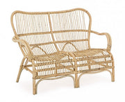 Divano per esterno in rattan due posti CLARITA 119x83x h87 cm