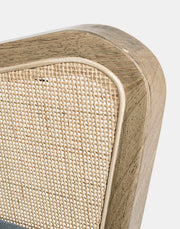 Poltrona vintage legno Virna Costal