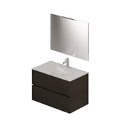 Composizione bagno da 80 colore Fango H54x81x46cm