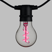 Party Light 36V 10 A60 E27 Spiral Filament LED 4+5m Luci di Natale