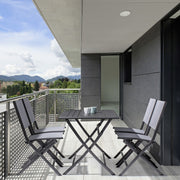 Sedia Pieghevole Elin Antracite-Grigio