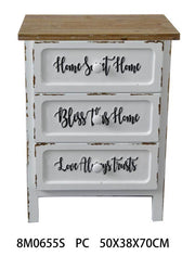 Cassettiera Breslavia 3 cassetti cm50x38xh70