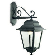 Applique In Basso E27  linea mito  nero