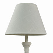 Cappello lampada bianco cmø30xh21,5x30