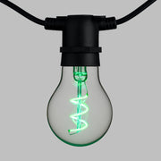 Party Light 36V 10 A60 E27 Spiral Filament LED 4+5m Luci di Natale