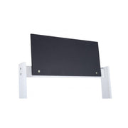 Espositore rustico Darik 8 cesti in vimini bianco