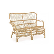 Divano per esterno in rattan due posti CLARITA 119x83x h87 cm
