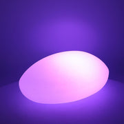 Lampada Led in plastica ricaricabile multicolor cm 40x30h15