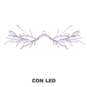 Luce ramo 48 led bianco caldo cm60x30 alimentazione fissa uso esterno