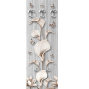 Appendiabiti Calle Shabby da ingresso 46x125 cm