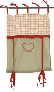 Tenda finestra beige tessuto ro. ri-0649 cm. 75 x 160