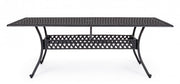 Tavolo da esterno Ivrea rettangolare antracite cm 107 x 213