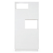 Libreria Eloise 3 ante 3 cassetti in legno 180h cm