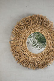 Specchio con cornice Illusion Naturale  Cod.0242648