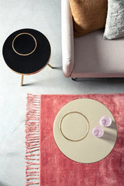 Tappeto in viscosa stile etnico Rosso Corallo BELIZE 140x200 cm