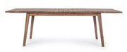 Tavolo per esterno allungabile in legno VARSAVIA 180-240x90x h76 cm