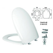 Sedile WC in termoindurente 