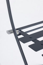 Set giardino Bistrot antracite bizzotto tavolo sedie