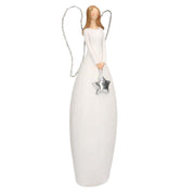 Angelo resina bianco con led cm10x7h30