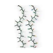 Luci natalizie Kaemingk 1000 LED bianco caldo e multicolori, effetto twinkle